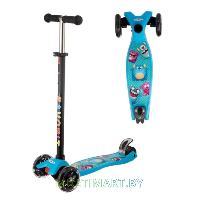 Самокат Favorit Maxi S00096-BL1 (синий)